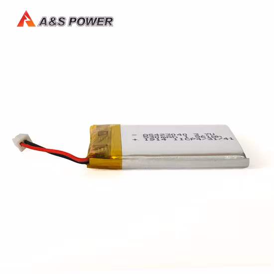 As423040 4mm Thickness 3.7V Ultra Thin Lipo Battery 530mAh Li